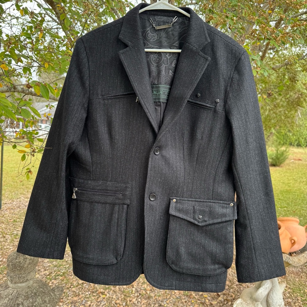 FUTURO Mens Sport Coat Jacket Blazer MADE IN ITALY Europe Size 52